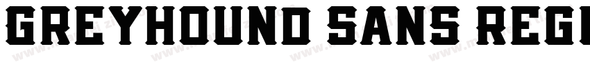 Greyhound Sans Regul字体转换